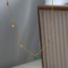Collar Glamour Lindo Brillante Geométrico Acero Inoxidable - Imagen 4