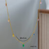 Collar Glamour Lindo Brillante Geométrico Acero Inoxidable - Imagen 6