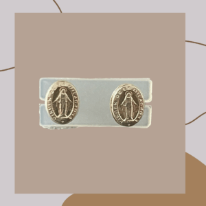 TOPOS DE SEGURIDAD VIRGEN DE LA MILAGROSA PLATA 925