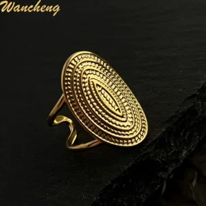 ANILLO DORADO ESTILO ELEGANTE