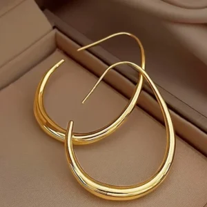 ARETES EN FORMA DE GOTA GRANDE