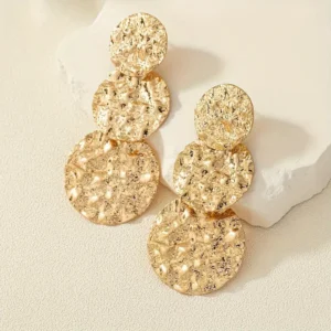 ARETES DE FORMA CIRCULARES ELEGANTES